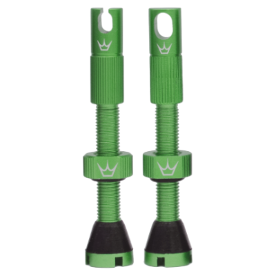 Ventil de bicicletă Peaty's x Chris King (MK2) Tubeless Valves - 42mm / Emerald Ventil de bicicletă Peaty's x Chris King (MK2) Tubeless Valves - 42mm / Emerald