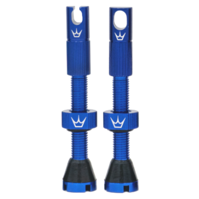 Ventil de bicicletă Peaty's x Chris King (MK2) Tubeless Valves - 42mm / Navy Ventil de bicicletă Peaty's x Chris King (MK2) Tubeless Valves - 42mm / Navy