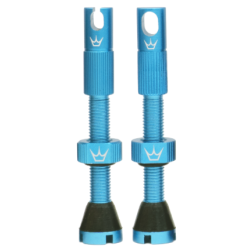 Ventil de bicicletă Peaty's x Chris King (MK2) Valves Tubeless - 42mm / Turcoaz Ventil de bicicletă Peaty's x Chris King (MK2) Valves Tubeless - 42mm / Turcoaz
