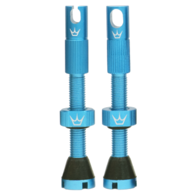 Ventil de bicicletă Peaty's x Chris King (MK2) Valves Tubeless - 42mm / Turcoaz Ventil de bicicletă Peaty's x Chris King (MK2) Valves Tubeless - 42mm / Turcoaz