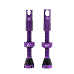 Ventil de bicicletă Peaty's x Chris King (MK2) Ventile Tubeless - 42mm / Violet Ventil de bicicletă Peaty's x Chris King (MK2) Ventile Tubeless - 42mm / Violet