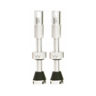 Ventil de bicicletă Peaty's x Chris King (MK2) Ventile Tubeless - 42mm / Argintiu Ventil de bicicletă Peaty's x Chris King (MK2) Ventile Tubeless - 42mm / Argintiu