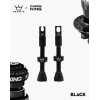 Ventil de bicicletă Peaty's x Chris King (MK2) Valves Tubeless - 60mm / Negru