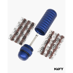 Set de reparare pentru anvelope Peaty's Holeshot Tubeless Puncture Plugger Kit Navy Set de reparare pentru anvelope Peaty's Holeshot Tubeless Puncture Plugger Kit Navy