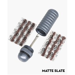 Kit de reparare pentru anvelope Peaty's Holeshot Tubeless Puncture Plugger Kit Matte Slate Kit de reparare pentru anvelope Peaty's Holeshot Tubeless Puncture Plugger Kit Matte Slate