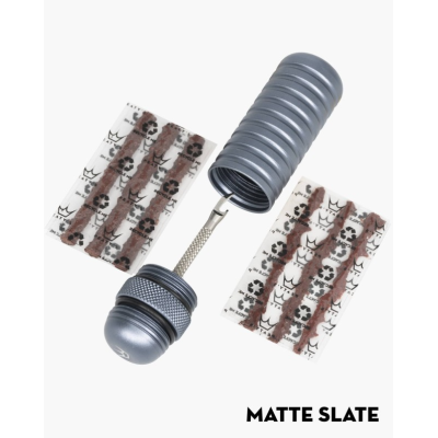Kit de reparare pentru anvelope Peaty's Holeshot Tubeless Puncture Plugger Kit Matte Slate