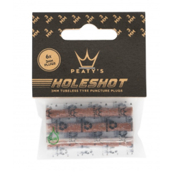 Set de fitiluri pentru anvelope Peaty's Tubeless Puncture Plugger Refill Pack (6x 3mm) Set de fitiluri pentru anvelope Peaty's Tubeless Puncture Plugger Refill Pack (6x 3mm)