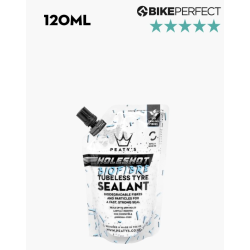 Lichid pentru anvelope tubeless Peaty's Holeshot BioFibre Tubeless Tire Sealant 120ml Trail Pouch Lichid pentru anvelope tubeless Peaty's Holeshot BioFibre Tubeless Tire Sealant 120ml Trail Pouch