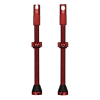 Ventil de bicicletă Peaty's x Chris King (MK2) Valves Tubeless - 80mm / Roșu