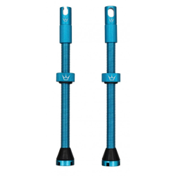 Ventil de bicicletă Peaty's x Chris King (MK2) Tubeless Valves - 80mm / Turcoaz Ventil de bicicletă Peaty's x Chris King (MK2) Tubeless Valves - 80mm / Turcoaz