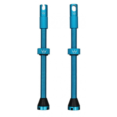 Ventil de bicicletă Peaty's x Chris King (MK2) Tubeless Valves - 80mm / Turcoaz Ventil de bicicletă Peaty's x Chris King (MK2) Tubeless Valves - 80mm / Turcoaz