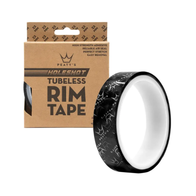 Bandă pentru jante Peaty's Holeshot Tubeless Rim Tape 23mm x 50m Workshop Roll
