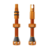 Ventil de bicicletă Peaty's Holeshot Fast Flow Tubeless Valves - 42mm / Mango