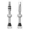 Ventil de bicicletă Peaty's Holeshot Fast Flow Tubeless Valves - 42mm / Silver thumb