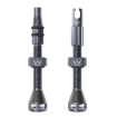 Ventil de bicicletă Peaty's Holeshot Fast Flow Tubeless Valves - 42mm / Slate thumb