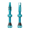Ventil de bicicletă Peaty's Holeshot Fast Flow Tubeless Valves - 42mm / Turcoaz