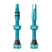 Ventil de bicicletă Peaty's Holeshot Fast Flow Tubeless Valves - 42mm / Turcoaz Ventil de bicicletă Peaty's Holeshot Fast Flow Tubeless Valves - 42mm / Turcoaz thumb