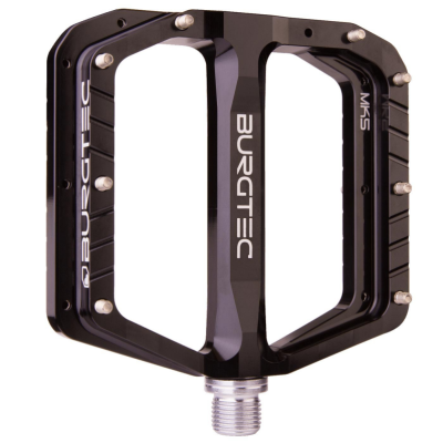 Pedale Velo BURGTEC Penthouse Flat MK5 Pedale Burgtec Black Steel