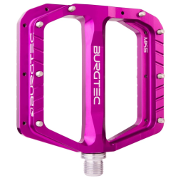 Pedale Velo BURGTEC Penthouse Flat MK5 Pedale Purple Rain Steel
