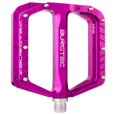 Pedale Velo BURGTEC Penthouse Flat MK5 Pedale Purple Rain Steel