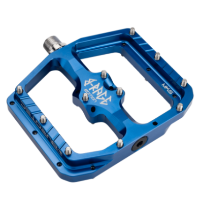 Pedale Velo BURGTEC Penthouse Flat MK5 B-Rage Edition Pedale Albastru Închis
