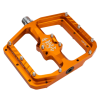 Pedale Velo BURGTEC Penthouse Flat MK5 B-Rage Edition Pedals Iron Bro Orange