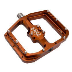 Pedale Velo BURGTEC Penthouse Flat MK5 B-Rage Edition Pedals Kash Bronze Pedale Velo BURGTEC Penthouse Flat MK5 B-Rage Edition Pedals Kash Bronze