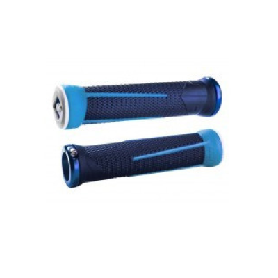Mânere de bicicletă ODI AG1 v2.1 Lock-On Grips Brt Blue/Lt Blue Mânere de bicicletă ODI AG1 v2.1 Lock-On Grips Brt Blue/Lt Blue