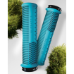Mânere de bicicletă Peaty's Monarch Grip - Mushroom - Thin - Turquoise thumb
