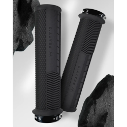 Mânere de bicicletă Peaty's Monarch Grip - Knurl - Gros - Negru Mânere de bicicletă Peaty's Monarch Grip - Knurl - Gros - Negru