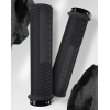 Mânere de bicicletă Peaty's Monarch Grip - Knurl - Subțire - Negru