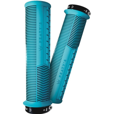 Mânere pentru bicicletă Peaty's Monarch Grip - Mushroom - Thick - Turquoise Mânere pentru bicicletă Peaty's Monarch Grip - Mushroom - Thick - Turquoise
