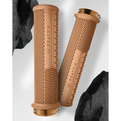 Mânere de bicicletă Peaty's Monarch Grip - Knurl - Subțire - Gumă Mânere de bicicletă Peaty's Monarch Grip - Knurl - Subțire - Gumă