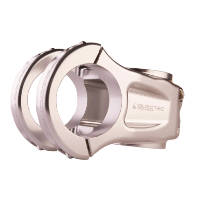 Vârful de ghidon BURGTEC Enduro MK3 - 35mm - 35mm - Argintiu Rhodium