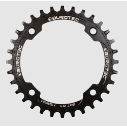 Placă de Velo BURGTEC 104mm BCD E-Bike Oțel Gros Subțire - Montare Interioară - 32T Placă de Velo BURGTEC 104mm BCD E-Bike Oțel Gros Subțire - Montare Interioară - 32T