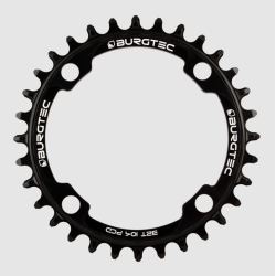 Placă Velo BURGTEC 104mm BCD Thick Thin Chainring - 32T Placă Velo BURGTEC 104mm BCD Thick Thin Chainring - 32T