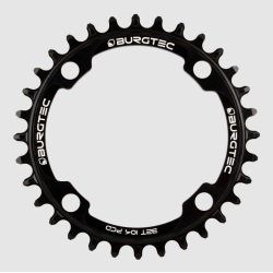 Placă Velo BURGTEC 104mm BCD Thick Thin Chainring - 34T Placă Velo BURGTEC 104mm BCD Thick Thin Chainring - 34T