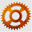 Placă Velo BURGTEC Oval Thick Thin Chainring pentru Shimano Direct Mount - 32T - Iron Bro Orange Placă Velo BURGTEC Oval Thick Thin Chainring pentru Shimano Direct Mount - 32T - Iron Bro Orange thumb