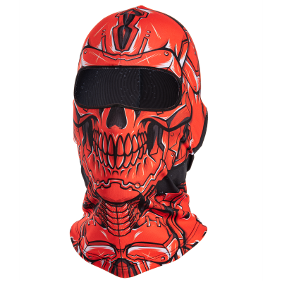 Bonetă ICE2 SOLID SCULL RED