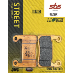 Plăcuțe de frână frontale SBS 960HS