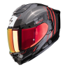 Cască SCORPION EXO-1500 CARBON AIR ZITY Black-Red