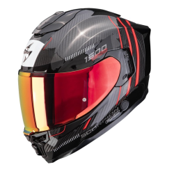 Cască SCORPION EXO-1500 CARBON AIR ZITY Black-Red Cască SCORPION EXO-1500 CARBON AIR ZITY Black-Red