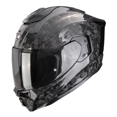 Cască SCORPION EXO-1500 CARBON AIR SOLID Black