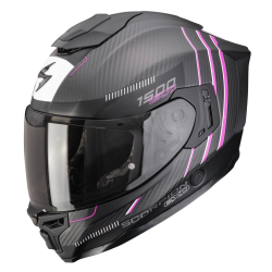 Casca SCORPION EXO-1500 CARBON AIR ZITY Matt Black-Pink Casca SCORPION EXO-1500 CARBON AIR ZITY Matt Black-Pink