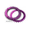 Placă de Velo RACE FACE CHAINRING SINGLE NARROW WIDE 104X30 PURPLE