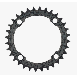 Placă de bicicletă RACE FACE Chainring Single Narrow Wide 104X36 Negru