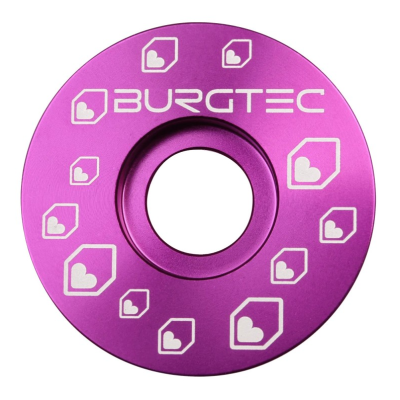 Capac de bicicletă BURGTEC Top Cap - Purple Rain