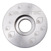 Capac de bicicletă BURGTEC Top Cap - Rhodium Silver