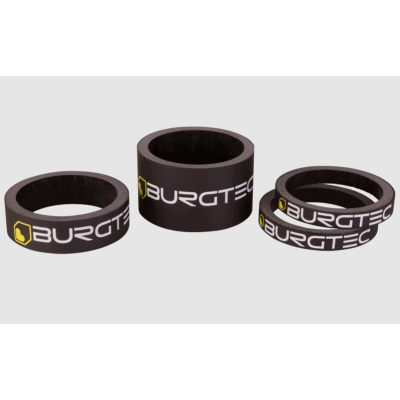 Spacer-uri pentru ghidon BURGTEC Carbon Stem Spacers