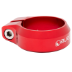 Clemă pentru șa BURGTEC Seat Clamp - Diametru 36.4mm - Roșu de cursă thumb